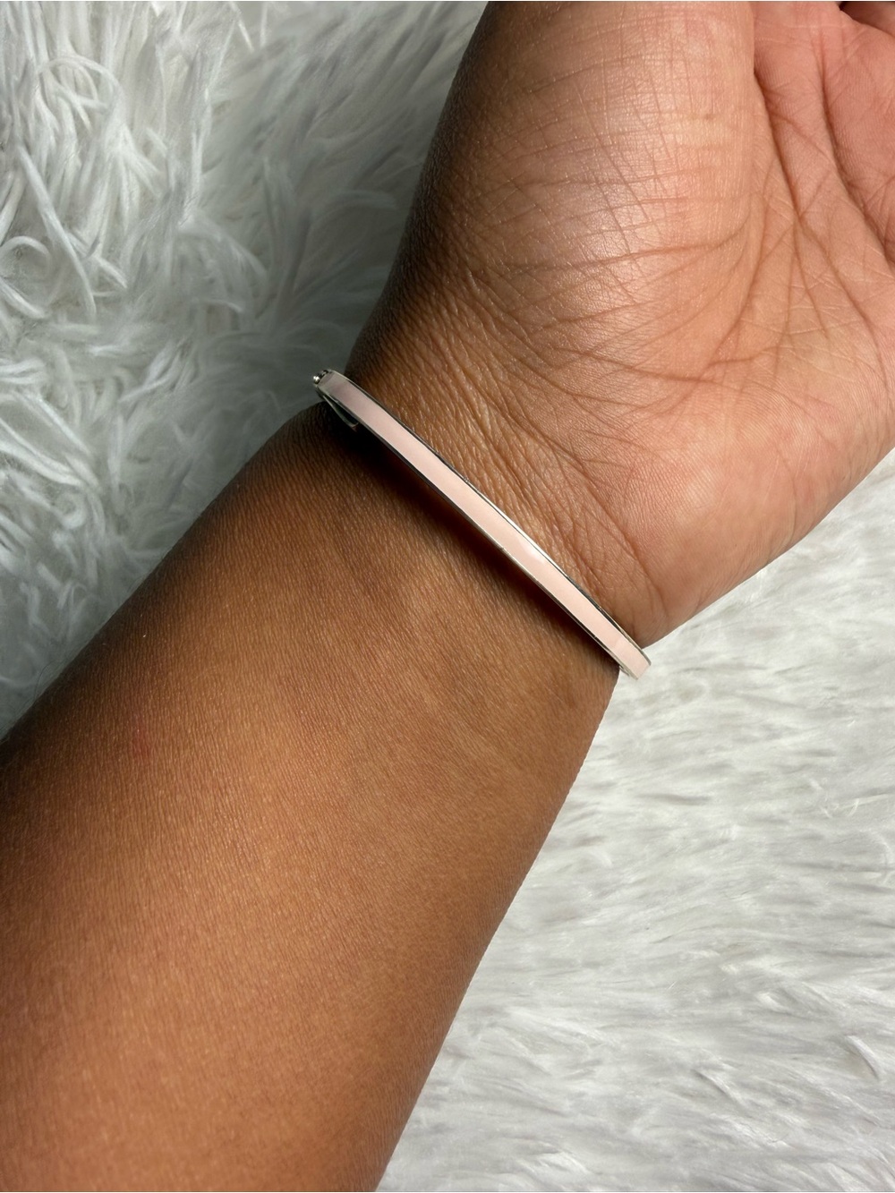 Pandora Silver Crystal Pavé Bangle - Silver - Picture 2 of 5